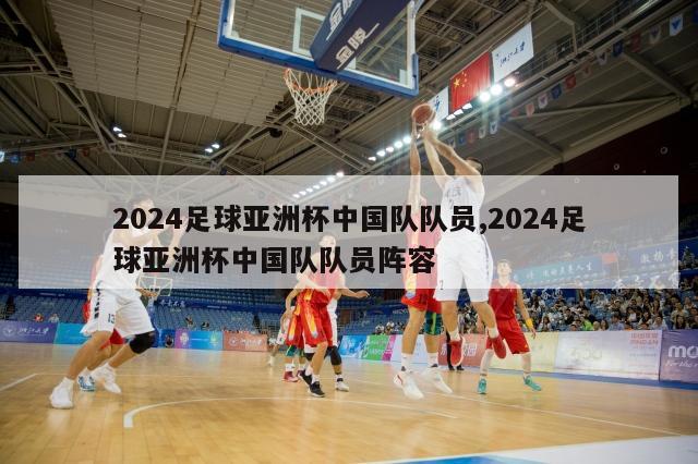 2024足球亚洲杯中国队队员,2024足球亚洲杯中国队队员阵容