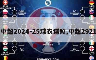 中超2024-25球衣谍照,中超2921