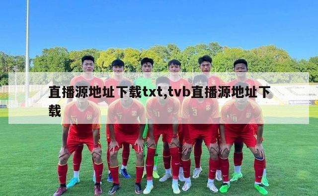 直播源地址下载txt,tvb直播源地址下载