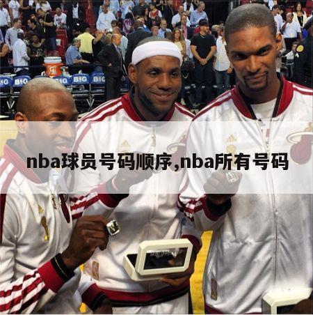 nba球员号码顺序,nba所有号码